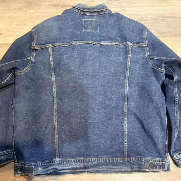 Levi's Classic Indigo Denim Jacket Size 3XL #bigandtall - Picture 6 of 9